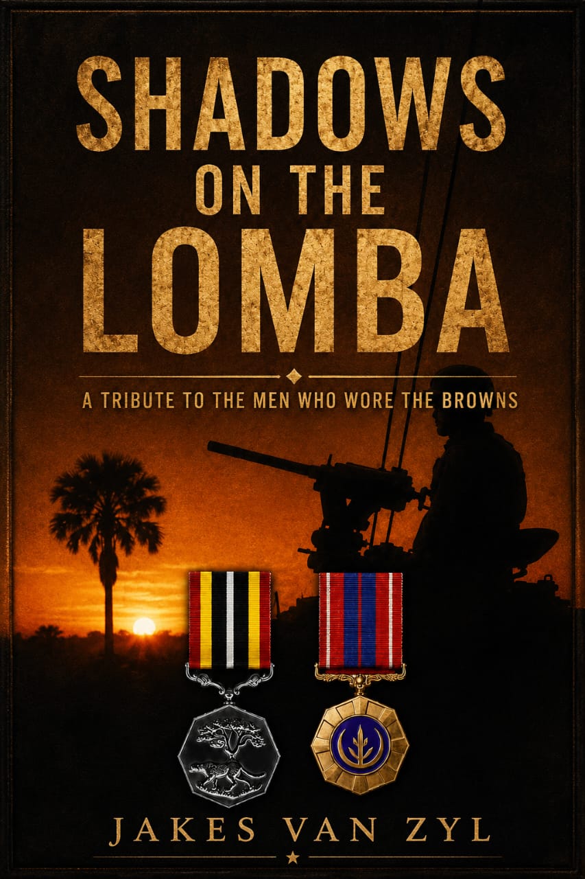 Shadows on the Lomba book cover by Jakes Van Zyl